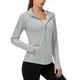 thumbnail image 1 of V Cuello 3/4 Manga Tops para las Mujeres Camisetas de Entrenamiento de Protección Solar Primavera Verano Camisetas, 1 of 6