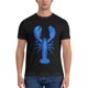 thumbnail image 1 of Camiseta clásica de langosta azul para hombre camisetas de manga corta camisetas de verano, 1 of 6
