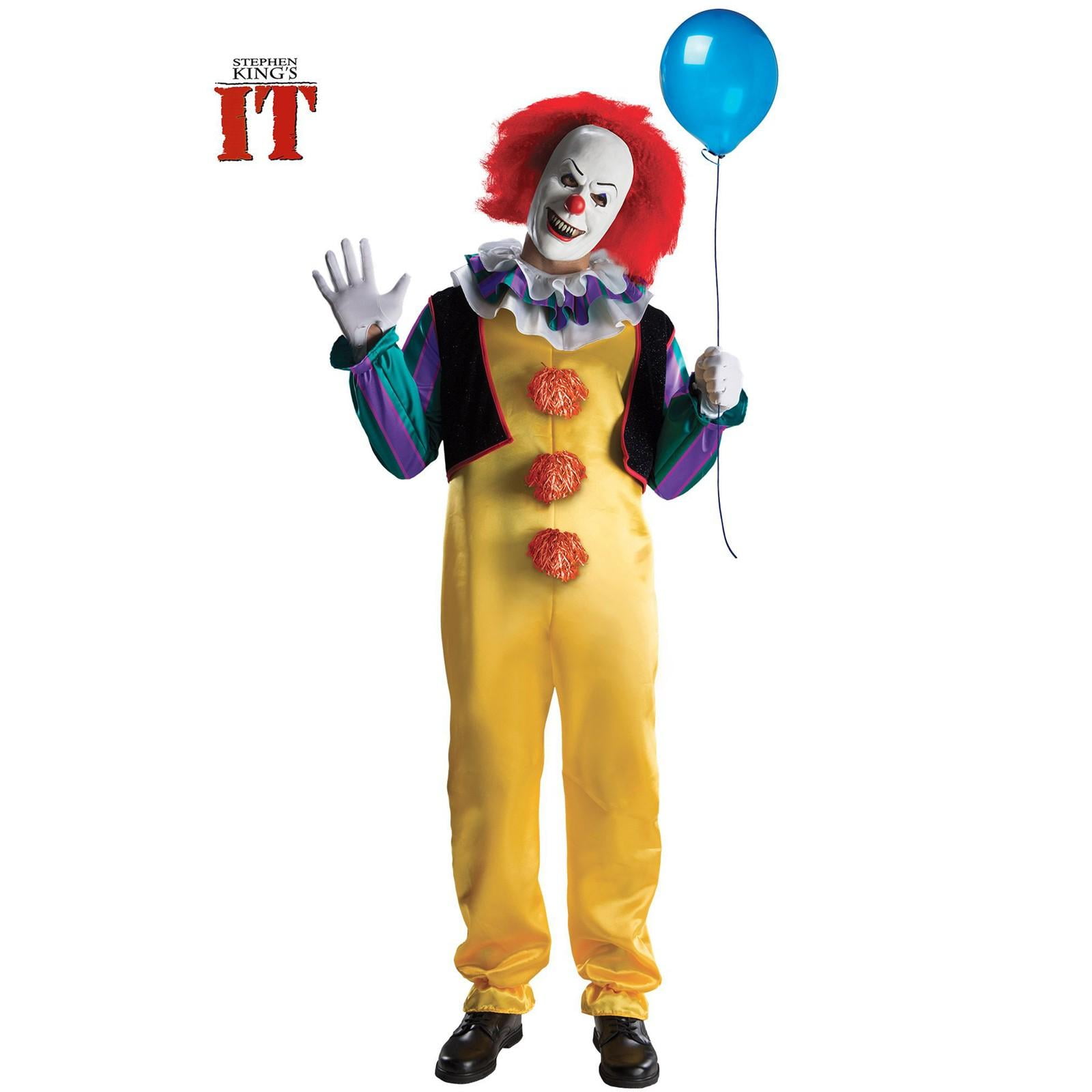 Make clear perish Countryside IT Pennywise Classic Adult Halloween Costume - Walmart.com