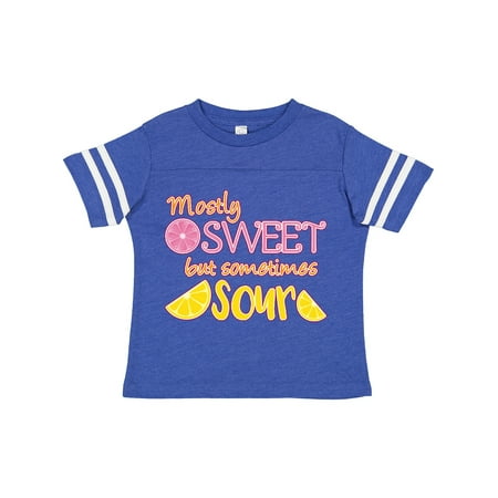 

Inktastic Mostly Sweet but Somtimes Sour Pink and Yellow Lemons Gift Toddler Boy or Toddler Girl T-Shirt