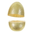 thumbnail image 2 of Extra Large Fillable Easter Egg with Gold Glitter Finish, 7 in, 2 of 4