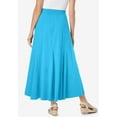 thumbnail image 2 of Woman Within Plus Size Wide Elastic Waist Skirt, 2 of 6