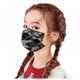 thumbnail image 4 of Paquete de 50 máscaras para niños, lindas máscaras faciales desechables transpirables impresas _ Máscaras escolares de Halloween al aire libre para niñas y niños Feliz Sencillez, 4 of 5