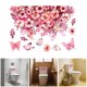 thumbnail image 1 of Pegatinas florales caprichosas para el inodoro. Adhesivos removibles para paredes de baño (autoadhesivos)., 1 of 6
