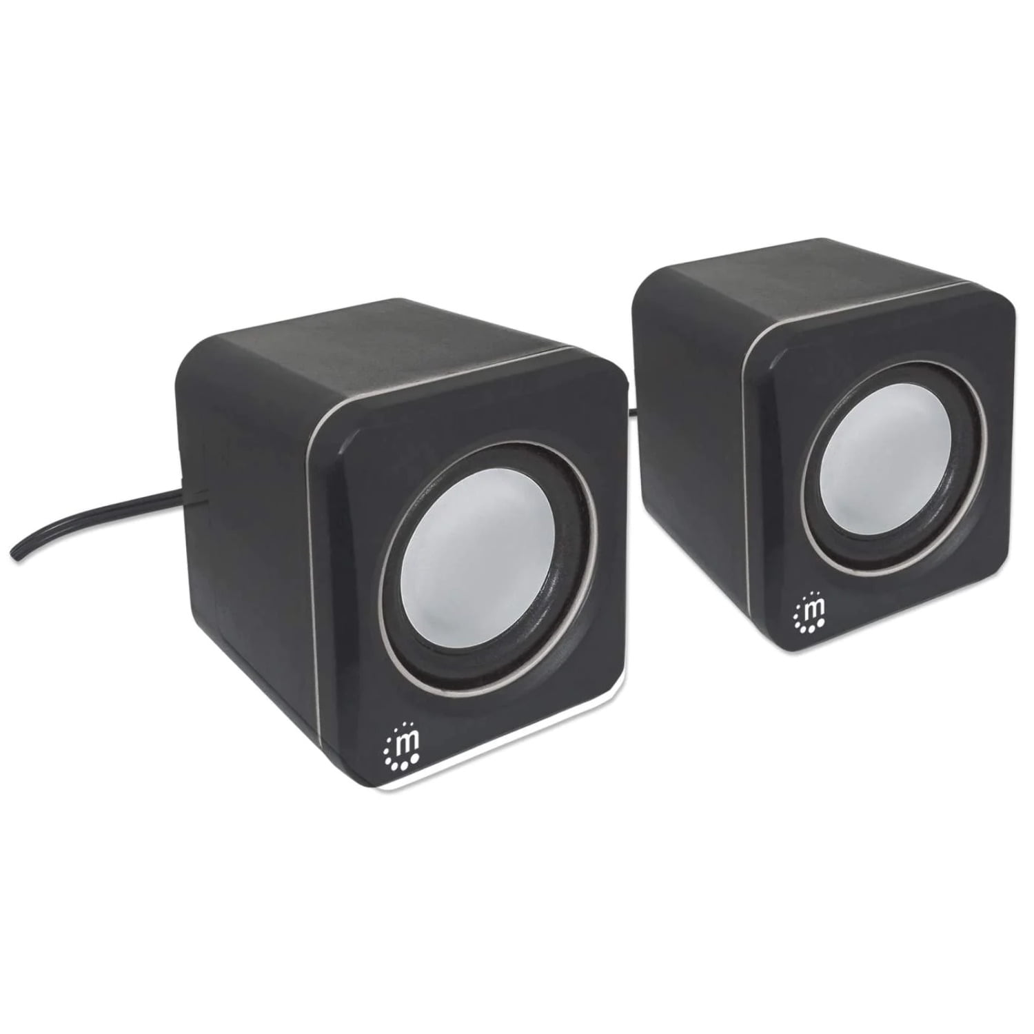 Manhattan 2600 USB Powered Bluetooth Computer Speakers, Black