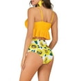 thumbnail image 4 of Jurebecia Womens Sexy Tankini Swimsuits for Women 2 Piece Sexy V neck Beachwear Push up Swimwear Bathing Suits, 4 of 8