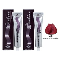 Satin Haircolor 6R Dark Auburn Blond (Pack of 2)