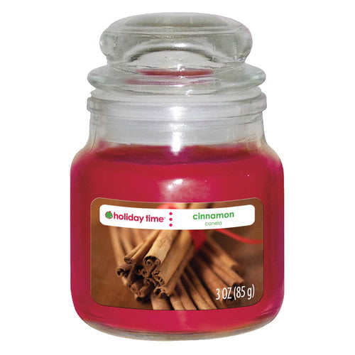 Photo 1 of Holiday Time 3-oz Jar Candle, Cinnamon - 3 Pack