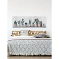 thumbnail image 6 of Parvez Taj Blooming Succulents Painting Print on Wrapped Canvas, 6 of 6