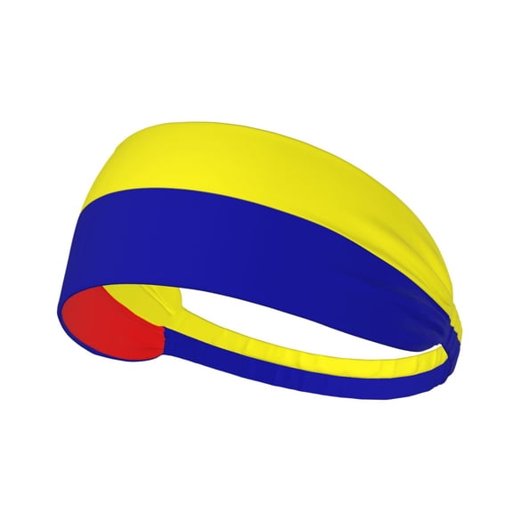 Colombian Flag Sweatbands Non Slip Headbands For Fashion Workout Yoga Sports Elastic Bands Exercise