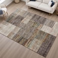 thumbnail image 6 of Addison Rugs Mayfield Premium Machine Washable Transitional Geometric Taupe Rectangle Rug, 10' x 14', 6 of 6