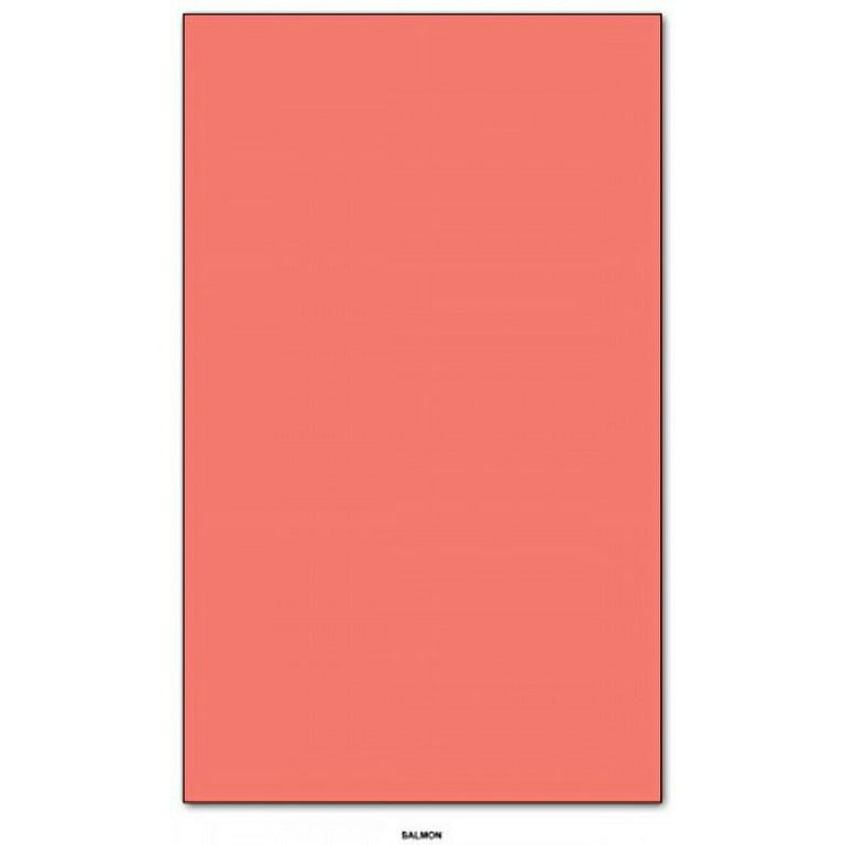 Pastel Color Card Stock Paper, 50 Per Pack, 67lb Vellum Bristol  Cardstock, Perfect for School Supplies, Holiday Crafting, Arts & Crafts, Acid & Lignin Free, Salmon
