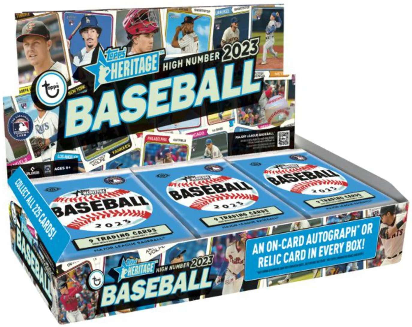 Free Shipping! Topps 2023 Heritage MLB Baseball Trading