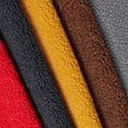 thumbnail image 2 of Sherpa Faux Fur Fleece W/ Backing 56/57 Inch Insulating Abrasion Resistant 380 GSM Fabric By The Yard - For Apparel, Accessories, & Décor - Burgundy (5 Yards), 2 of 3