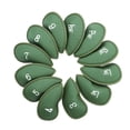 thumbnail image 4 of Golf Club Head Covers for Irons Golf PU Leather 12 Pack, Golf Iron covers for for Men Women Outdoor 3 4 9, 4 of 9