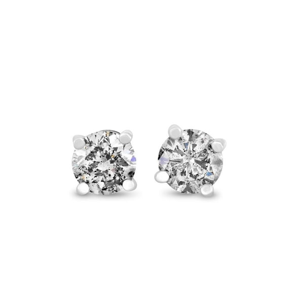 1/4 Carat Natural Diamond Stud Earrings