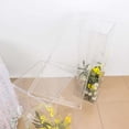 thumbnail image 2 of Efavormart 46"x12" Clear Plexiglass Connector Plate for Rectangular Pillar Pedestal Stands, 4mm Thick Acrylic Table Top Bridge with Protective Film, 2 of 11