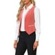 thumbnail image 4 of CHALECO DE VELVET CHIC INSPIRADO EN STEAMPUNK SIN MANGAS PARA MUJER, VESTIDO ELEGANTE, COLOR ROSA, 4 of 5