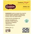 thumbnail image 6 of Celestial Seasonings Lemon Zinger Caffeine-Free Herbal Tea Bags (20 Count), 6 of 8