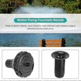 thumbnail image 5 of 9Pcs Small Fountain Nozzle Kit Water Fountain Nozzle Heads Compatible Pond, 5 of 5