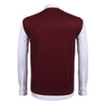 thumbnail image 5 of Coshow Men's Knitted Pullover Vest Sleeveless Pullover Slim Fit V Neck Diamond Vest, 5 of 5