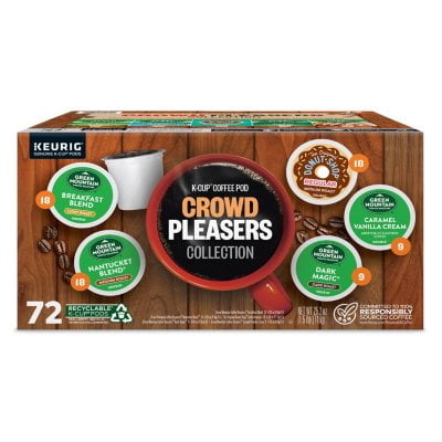 Keurig Crowd Pleasers K-Cup Pod Coffee 