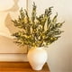 thumbnail image 1 of Plantas Verdes Ramas de pino artificiales Norfolk iluminadas, 5 unidades, 39 cm, con luces para decoración navideña, color verde Rkxzt, 1 of 7