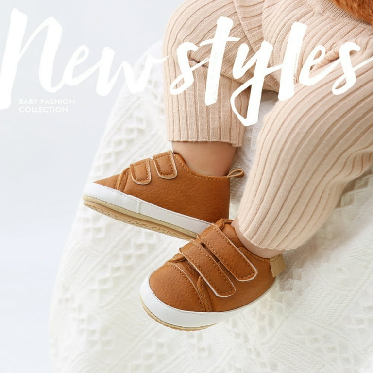 Walmart hard clearance bottom baby shoes