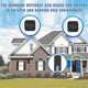 thumbnail image 2 of Waterproof Outdoor Wireless Doorbell, Doorbell With 55 Ringtones, 5 Volume Levels, 300m Range And Led Flash, Wireless Home Doorbell For Office (1 Rece, 2 of 5