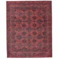 thumbnail image 2 of Sparx Médaillon Rouge Vieilli Lavable Tapis Moderne 6'X9', 2 of 5