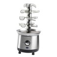 thumbnail image 3 of 4 Tiers Chocolate Fountain Electric Chocolate Fondue Fountain Machine, Heat Motor Controls Pot Melts Cheese Candy for Cheese, 3 of 8