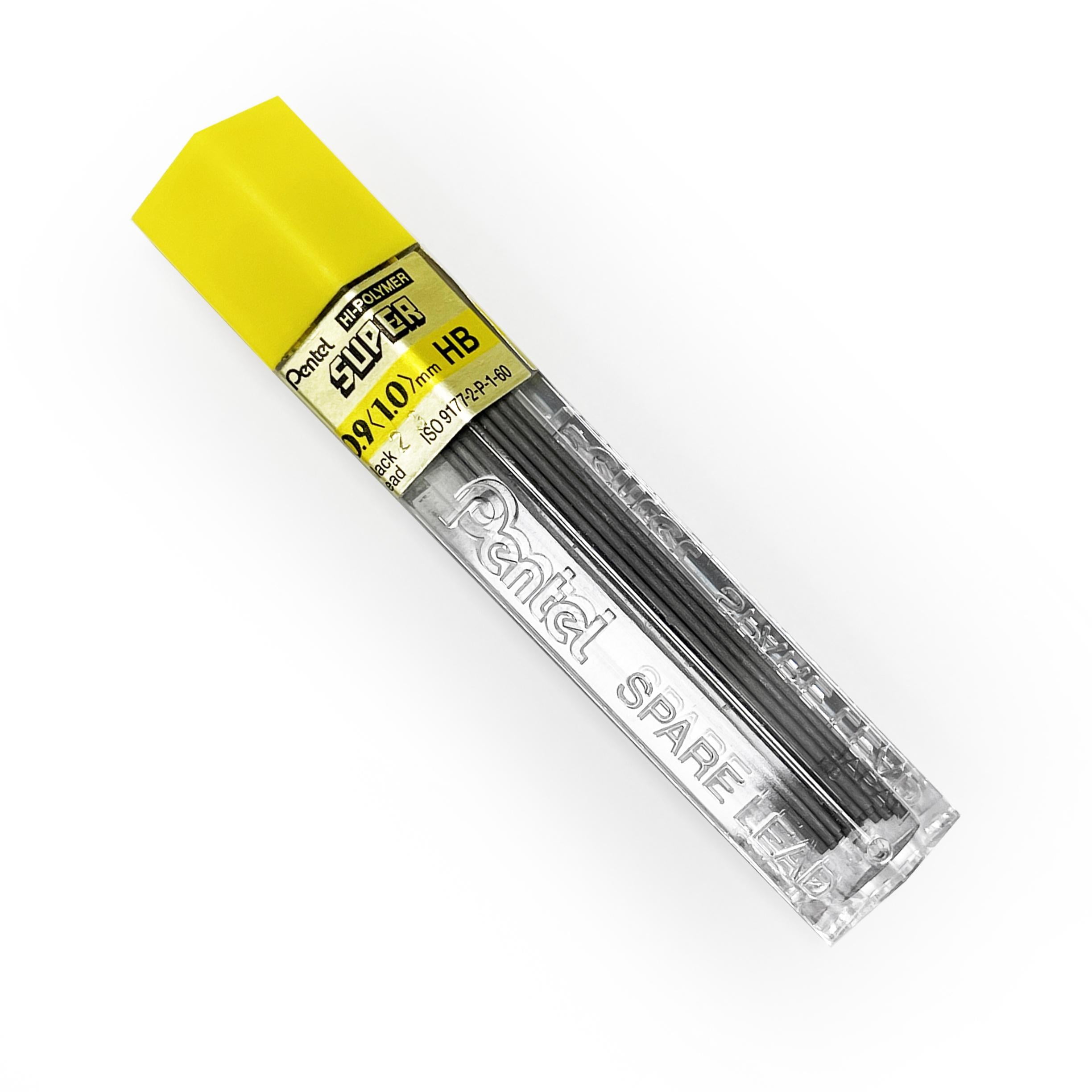 Pentel P209 Automatic Mechanical Pencils - HB Lead - With Refills - Pack of 6 in Pillow Packaging