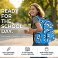 thumbnail image 2 of DISNIMO Boys Backpack, Soccer Ball Print 3 Pcs School Bag Set with Lunch Box and Pencil Case, Lightweight Portable School Backpack for Kids, 2 of 7