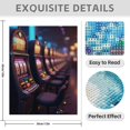 thumbnail image 3 of Diamond Art Kit for Adults, Modern Casino Print No.4 Diamond Painting for Adults Beginners, 5D DIY Diamond Art Painting Kits, Colorful Diamond Painting Craft for Home Decor 12x16, 3 of 7