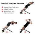thumbnail image 4 of Goplus Adjustable AB Back Bench Hyperextension Exercise Abdominal Roman Chair, 4 of 11