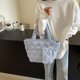 thumbnail image 2 of Puffer Tote Bag Bolso Mujer Gran Capacidad Asa Superior para, 2 of 9