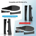thumbnail image 2 of Simple Base Horizontal Stand Accessories for PS5 Pro/Slim Disc & Digital Edition Console-Black, 2 of 8