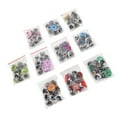 thumbnail image 1 of 100 UDS OJOS de SEGURIDAD CON Purpurina de Plástico, Accesorios de Juguetes de Tiburón Con Varios Colores, Suministros para Manualidad Diy para animales de Peluche de Juguete, 1 of 7