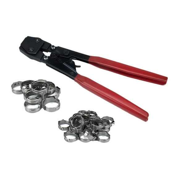Stainless Steel Pex Cinch Clamp Crimping Tool with Stainless Steel Clamps Clamp