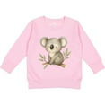 thumbnail image 2 of Inktastic Sleepy Koala Toddler Sweatshirt, 2 of 4