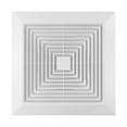 thumbnail image 1 of Abs Square Diffuser for Air Conditioner Snap-In Spring Panel Ventilation Hood, 1 of 8