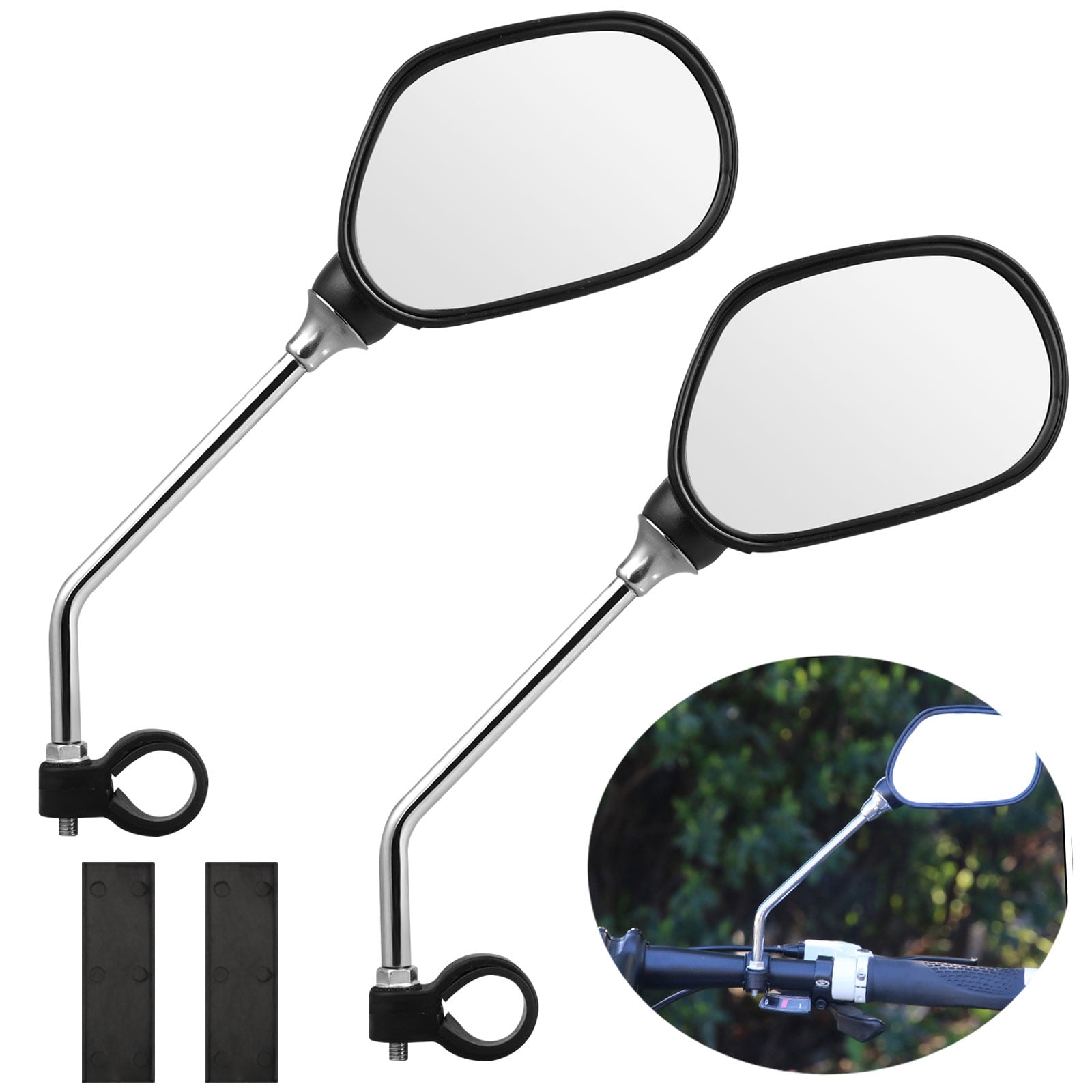 Bicycle Mirror Back View Mountain Rearview Handlebar End Rear 360 Wide-angle
