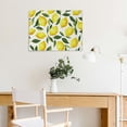 thumbnail image 5 of Fenyluxe Lemon Canvas Print Wall Art Decor Ready To Hang Room Home Art Decor Made In America 16x12in, 5 of 6