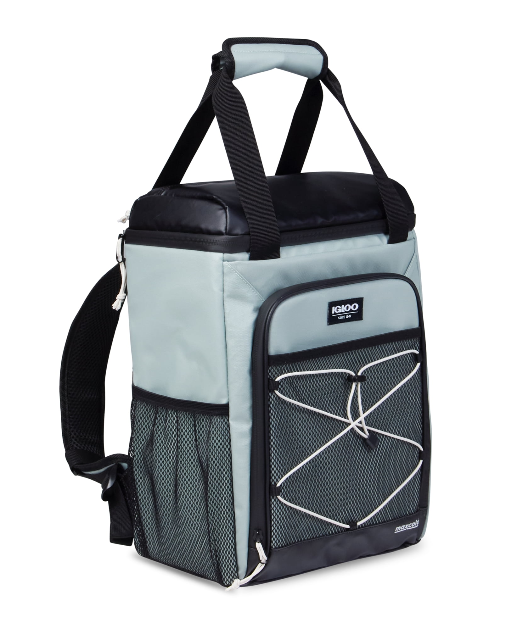 Igloo 24 Can TopGrip Soft Sided Cooler Backpack, Green