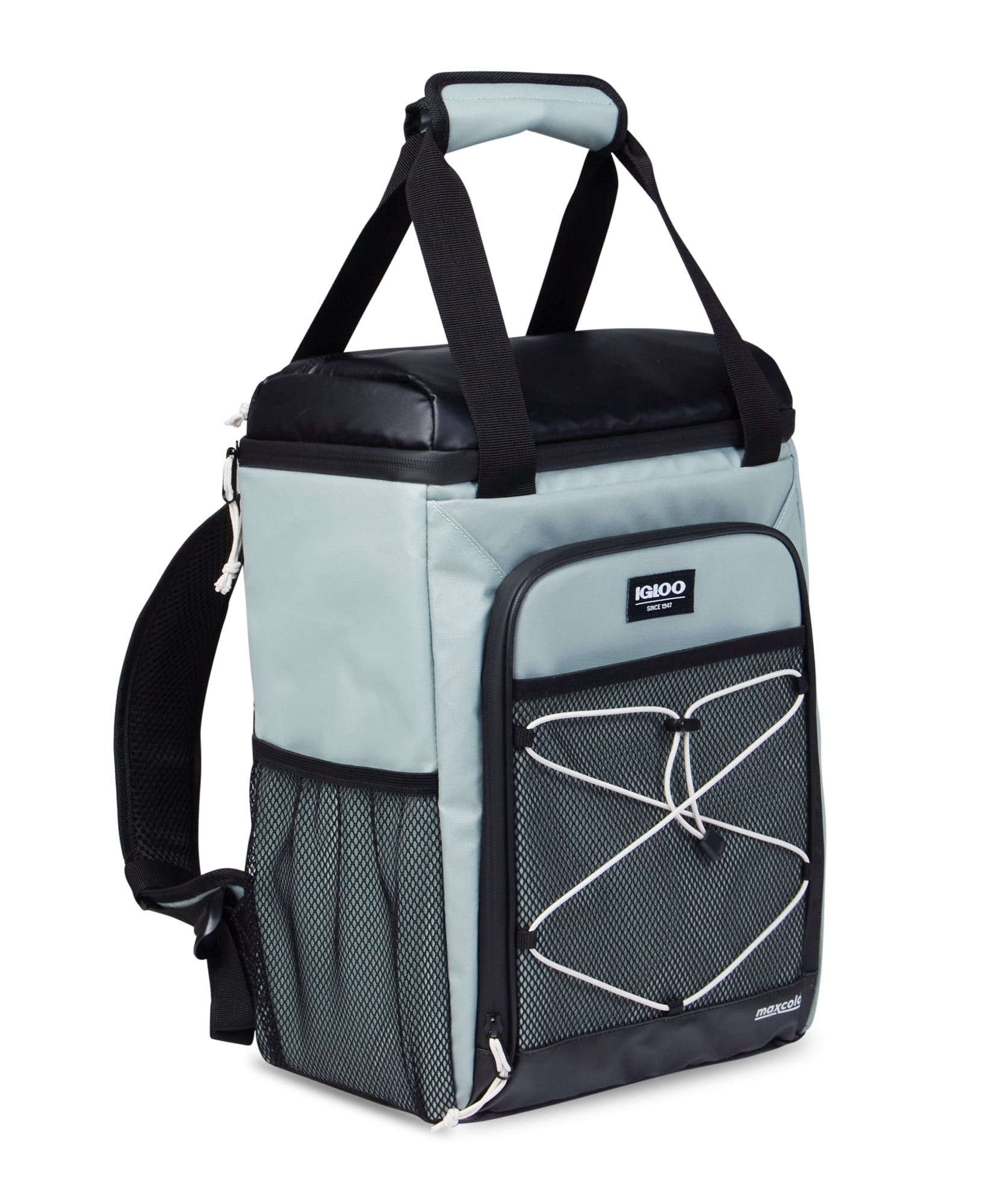 Igloo 28 Can Overland Halo Backpack Soft Sided Cooler, Gray