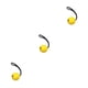 thumbnail image 5 of Methold Juguetes para masticar Correa de bola Cuerda Herramientas de dispensación de entrenamiento Suministros de búsqueda interactivos Accesorios de Type1 NO1 Methold CBP383448, 5 of 6