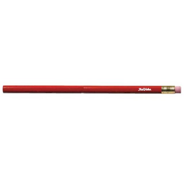One Source Industries 255145 Valeur Réelle Crayon Hexagonal&44; Rouge - Pack de 100