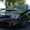 thumbnail image 3 of R8 Style DRL LED Light Strip Projector Headlight Head Lamp Replacement in Chrome Housing Clear Lens Made For And Compatible With 2006 - 2007 Subaru Impreza WRX STI 06 07, 3 of 9