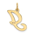 thumbnail image 3 of Diamond2Deal 14K Pendentif Initial Charme Lettre I Or Jaune pour Femmes, 3 of 6
