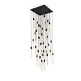 thumbnail image 4 of Elegant Lighting Weston 36-Lights Modern Metal and Crystal Pendant in Black, 4 of 8